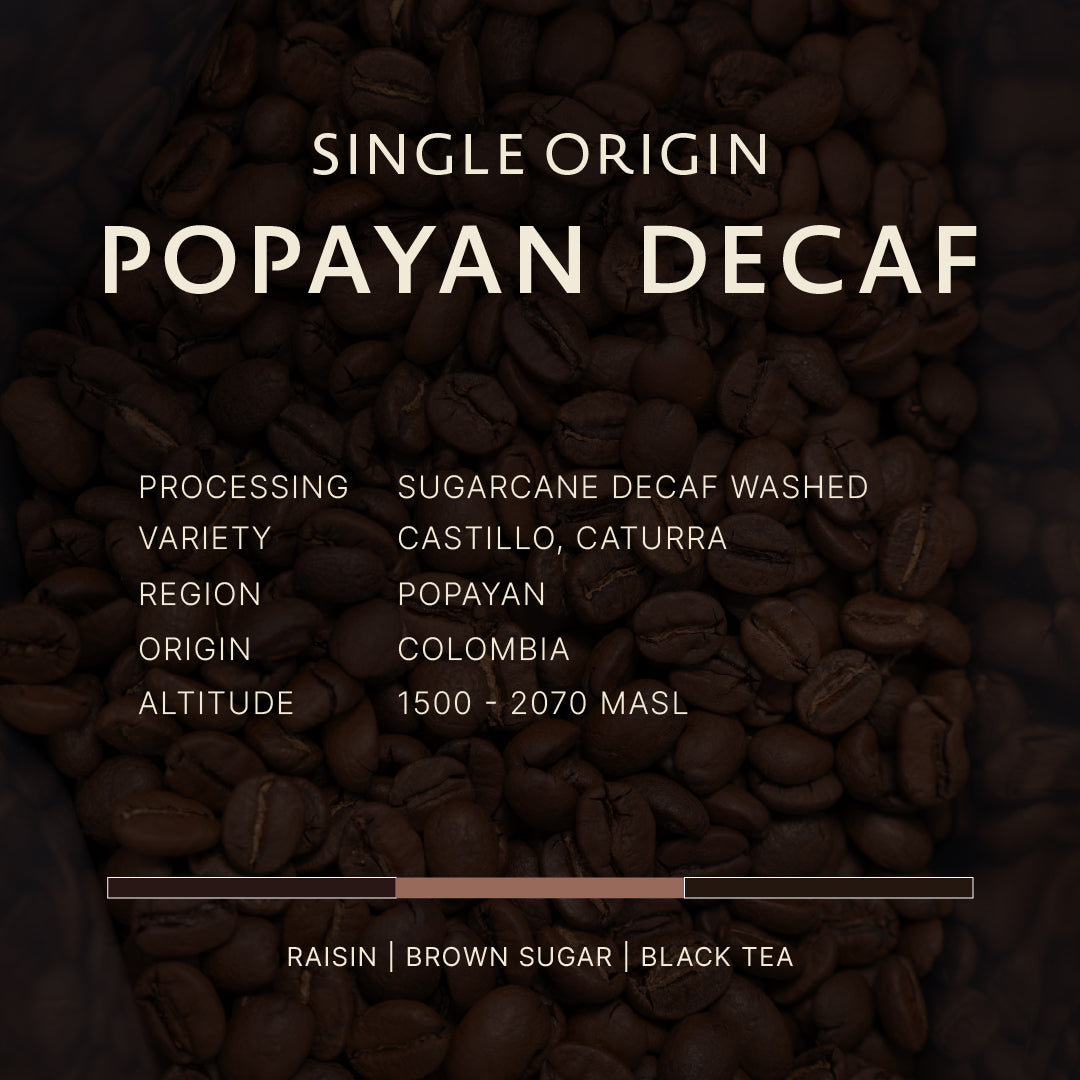 Colombia｜Popayan Decaf