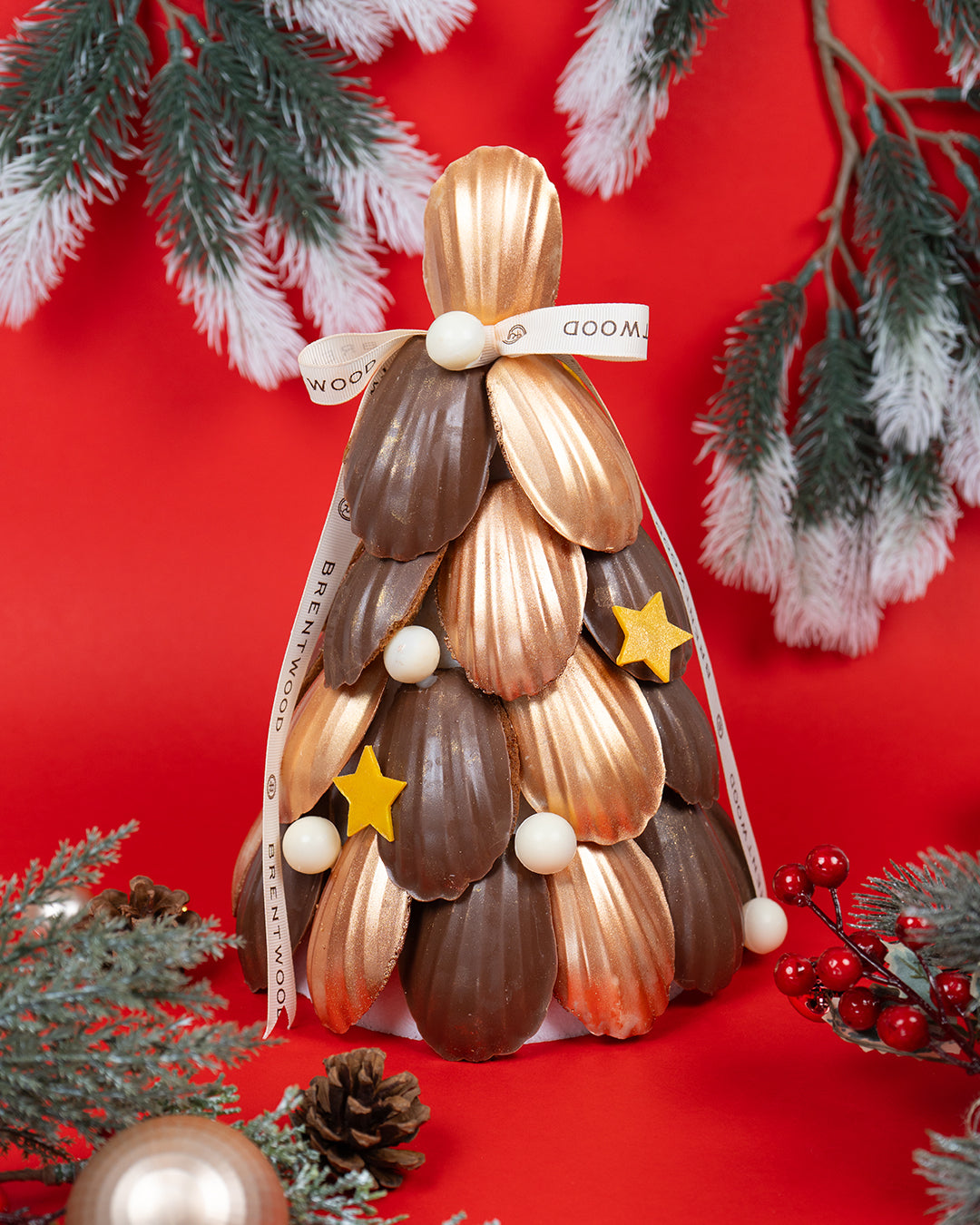 Brentwood Christmas Set -Madeleines Tree & Coffee Bean