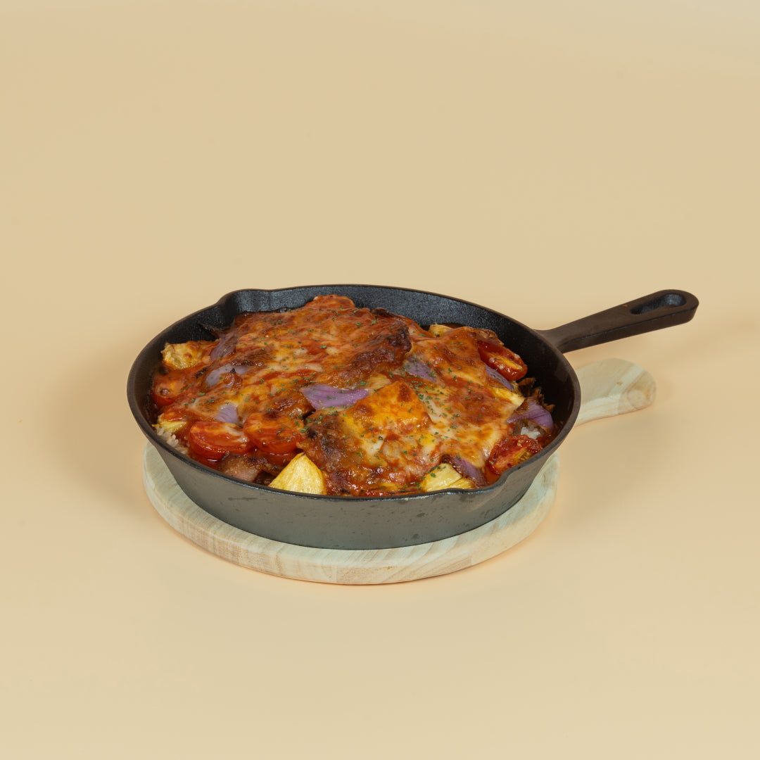 BAKED PORK CHOP RICE IN TOMATO SAUCE |芝 士茄 汁 焗 豬 扒 飯 (3.5lb)