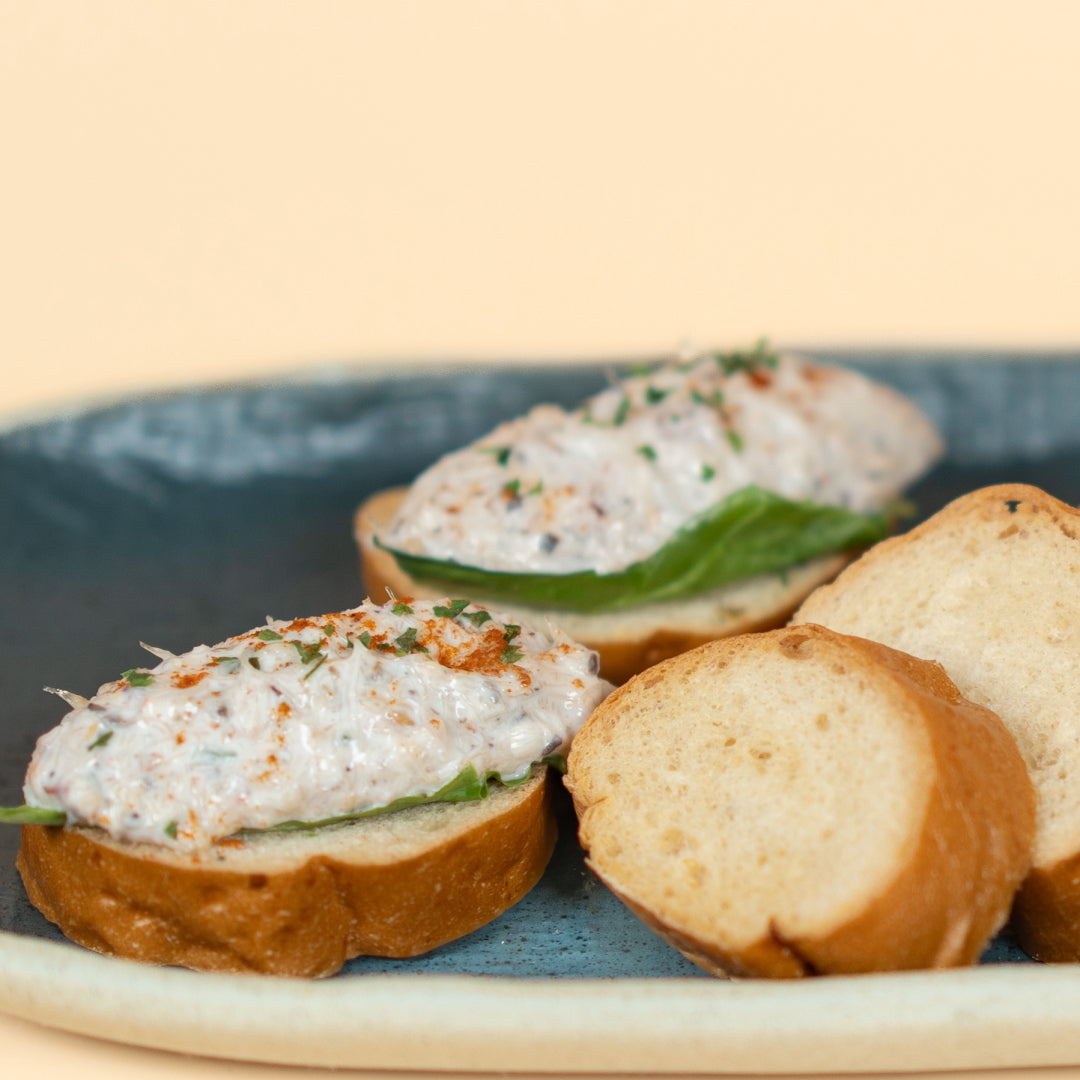 CRAB TARTARE TOAST | 蟹肉他他多士(24pcs)