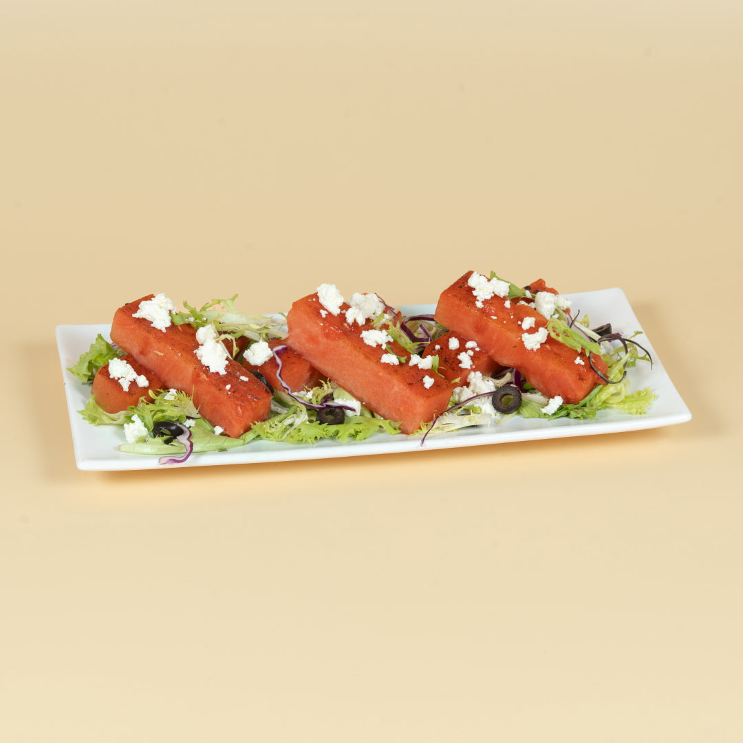 GRILLED WATERMELON & HOMEMADE ALA RICOTTA CHEESE | 烤西瓜配自製乳清芝士沙律(3lb)